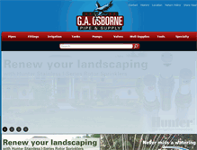 Tablet Screenshot of gaosborne.com